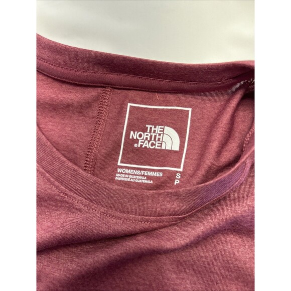 The North Face Breeze Short Sleeve Tee Flash Dry Cyberberry Women Size S - Picture 3 of 5